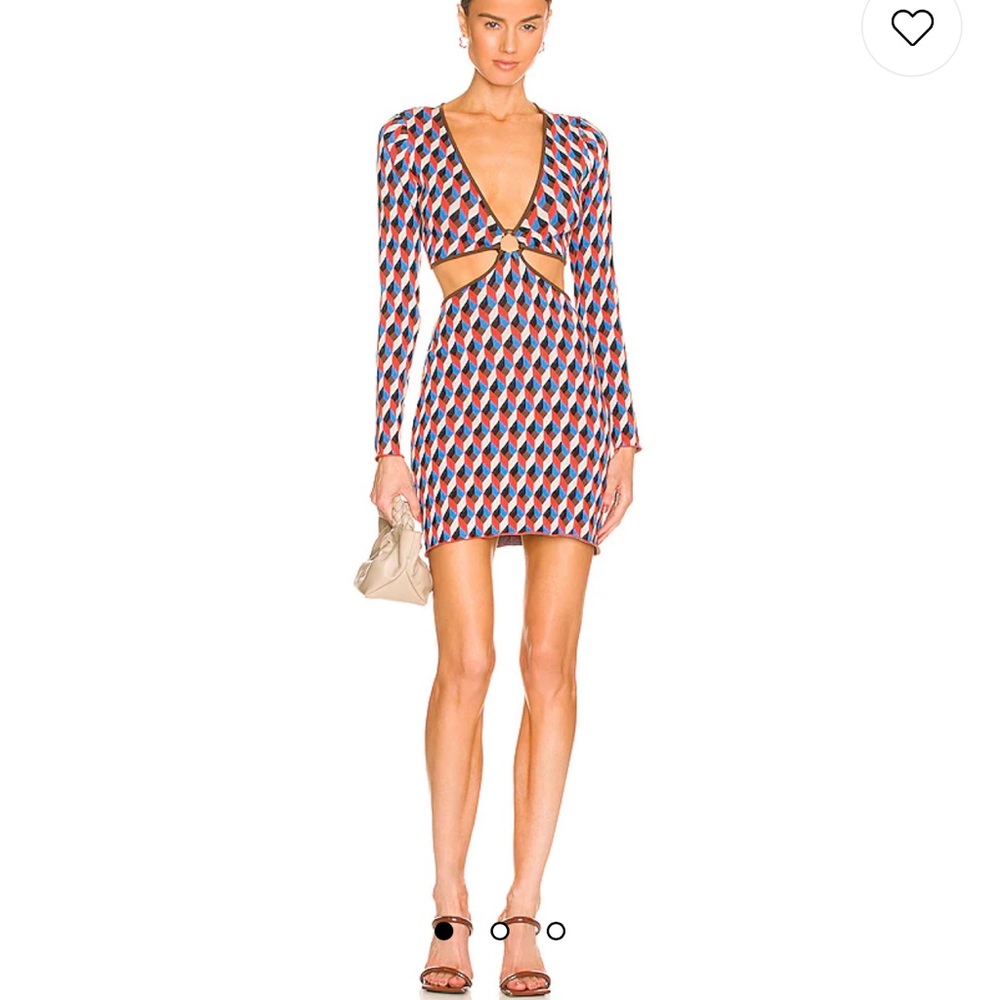 Revolve Kin Dress in blue aster sz small